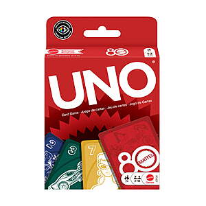 UNO Ruby Red Card Game