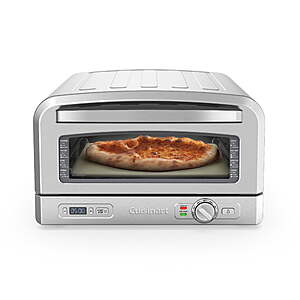 Cuisinart 12” Electric Indoor Pizza Oven w/ Accessories (Stainless Steel) $99 + Free Shipping
