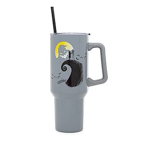 40Oz Silver Buffalo Disney Nightmare Before Christmas Stainless Steel Tumbler $8 
