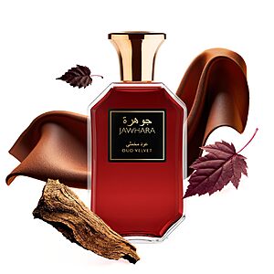 Select Amazon Accounts - Jawhara Oud Velvet | Woody Ambery Eau de Parfum 3.3 fl oz - $9.04