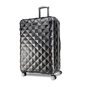 Kenneth Cole REACTION Diamond Tower Collection Lightweight Hardside Expandable 8-Wheel Spinner Travel Luggage,Black,28-Inch Checked - $55.99