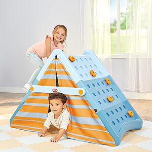 Little Tikes Campin’ & Climb Wall, Active Play Climbing Wall and Tent - $72.09