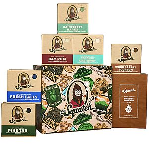 7-Piece Dr. Squatch Men’s Soap & Cologne Bundle $36.35 w/ S&S + Free S&H