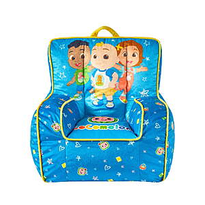 Cocomelon Square Beanbag Chair Blue, 18" inches - $13.99