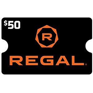 Costco Members: $50 Regal Cinemas eGift Card (Digital Delivery) $35 