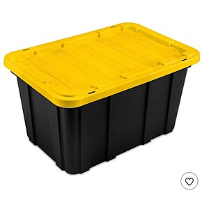 Target - BOGO 50% off Plastic Storage Tubs and Totes (27 Gallon Storage Totes, 2 for $15,  AND MORE) $7.5