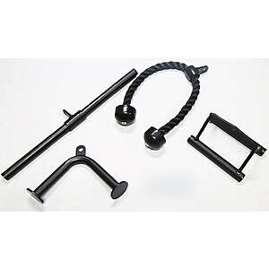 4-Pc BalanceFrom Powergainz Pulldown Exercise Machine Attachments