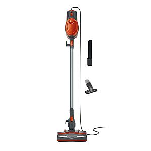 Shark Rocket Ultra-Light | Corded Stick Vacuum Cleaner, Gray/Orange