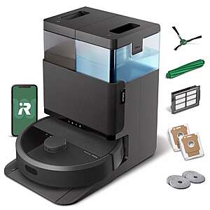 iRobot Roomba 405 G185 Combo Auto Charging Self Emptying Robotic Vacuum Cleaner and Mop - $499.99 + free delivery