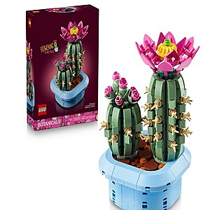 LEGO&reg;Botanicals Flowering Cactus Building Toy 11509, 482 Pieces - $19.99