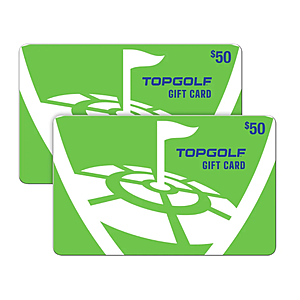 Costco Members (7/4/26 ONLY) Topgolf - Two $50 eGift Cards - $69.99 (digital delivery)