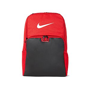 Nike Unisex Brasilia 9.5 Training Backpack (Extra Large, 30L), University Red/Black/White - $28.50