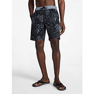 George Men's E-Board UPF 50+ Swim Trunks w/ 9" Inseam (Various) from