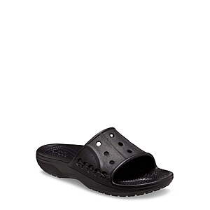 Crocs Men&rsquo;s and Women&rsquo;s Unisex Baya II Slide Sandals (black, white, navy) - $14.99
