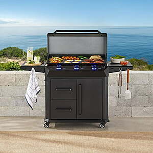 Sam’s Club - Member's Mark 36" Intelligent Propane Gas Griddle w/ Cart and Cover - $322.28