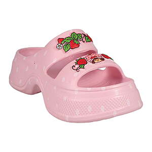 Strawberry Shortcake Womens Double Strap Platform Sandals (size 9 - 11) - $4.83