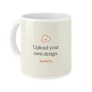 Shutterfly: 11-Oz White Photo Mugs (Various) $5 + Free S&H