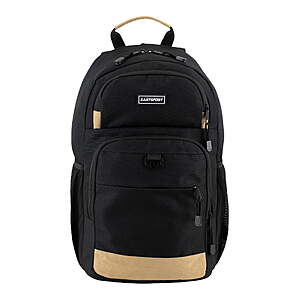 Eastsport Unisex 19" Aero Core Backpack, Black or Lavendar Fog $7.99