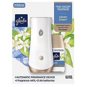 Glade Automatic Spray Starter Kit, Air Freshener Clean Linen - $6.29 ($5.59 on 10/14)