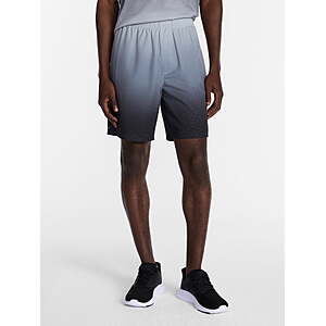 Athletic Works Men's and Big Men's Active Ombre Perforated Woven Performance Shorts, 7" Inseam, Sizes XS-5XL - from $4.36