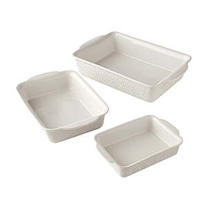 The Pioneer Woman 3-Piece Vintage Lace Ceramic Bakeware Set - $34.97