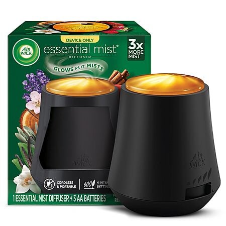 Air Wick Essential Mist Diffuser, 1ct, Essential Oils Diffuser, Air Freshener - $4.62 (coupon + S&S)