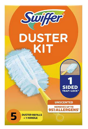 Swiffer Dusters Cleaning Kit, Includes Handle + 5 Refills Unscented - 2 for $5.38 + AND MORE +free store pickup on $10+