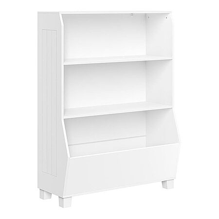 RiverRidge Kids Bookshelf with Storage Bins Toy Storage Organizer & Book Shelf - $56.91