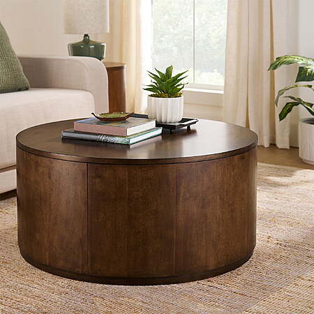 Save 35% on Better Homes & Gardens Miller Drum Coffee Table!