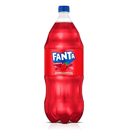 Select Walmart Accounts - Fanta Strawberry Soda Pop Bottle, 2 Liter - $1.92 + $5.55 Walmart Cash