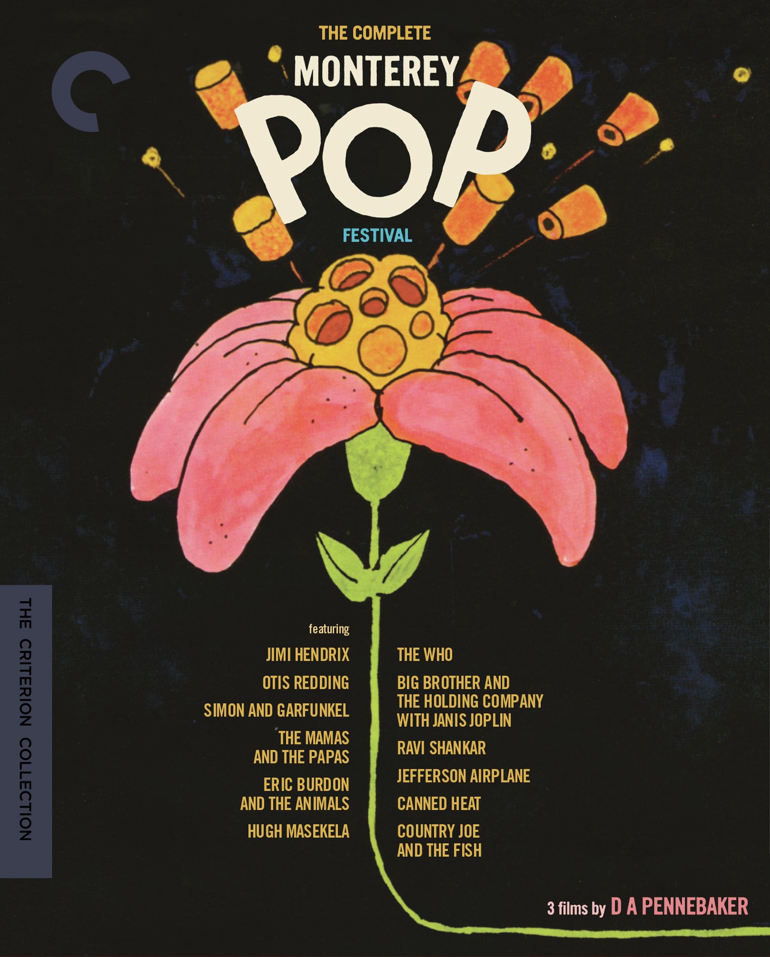 Complete Monterey Pop Festival (The Criterion Collection) 2017 [Blu-ray] Amazon,  Prime shipping $27.66