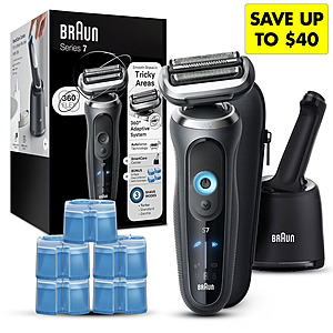 YMMV: Braun Series 7 7189cc Electric Razor Shaver Kit &ndash; $69.91 at Sam&rsquo;s Club + $15 Sam&rsquo;s Cash wyb $100 Select P&G Items