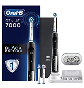 Amazon: Oral-B Pro 7000 SmartSeries Black Electronic Power Rechargeable Toothbrush with Bluetooth Connectivity Powered by Braun $79.97 + Free Prime Shipping