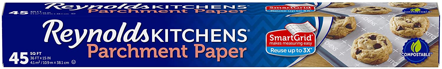 Amazon: 45 sq. ft. Reynolds Kitchens Parchment Paper Roll with SmartGrid $3.80 w/ S&S & MORE + FS w/ Prime