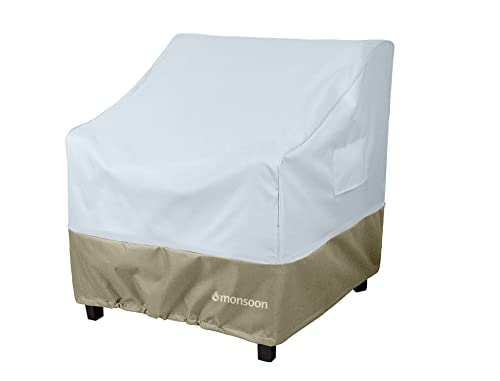 Monsoon Patio Chair Cover Waterproof Outdoor Lawn Patio Furniture Chair Cover (32") $7 + FS w/ Prime or Order $25+