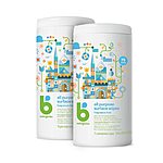Amazon: 2 Pack 75 ct. Babyganics All Purpose Surface Wipes, Fragrance Free, 150 Count, Plant Based and Non-Abrasive, No Ammonia, No Bleach $10.63 w/ S&amp;S + FS w/ Prime