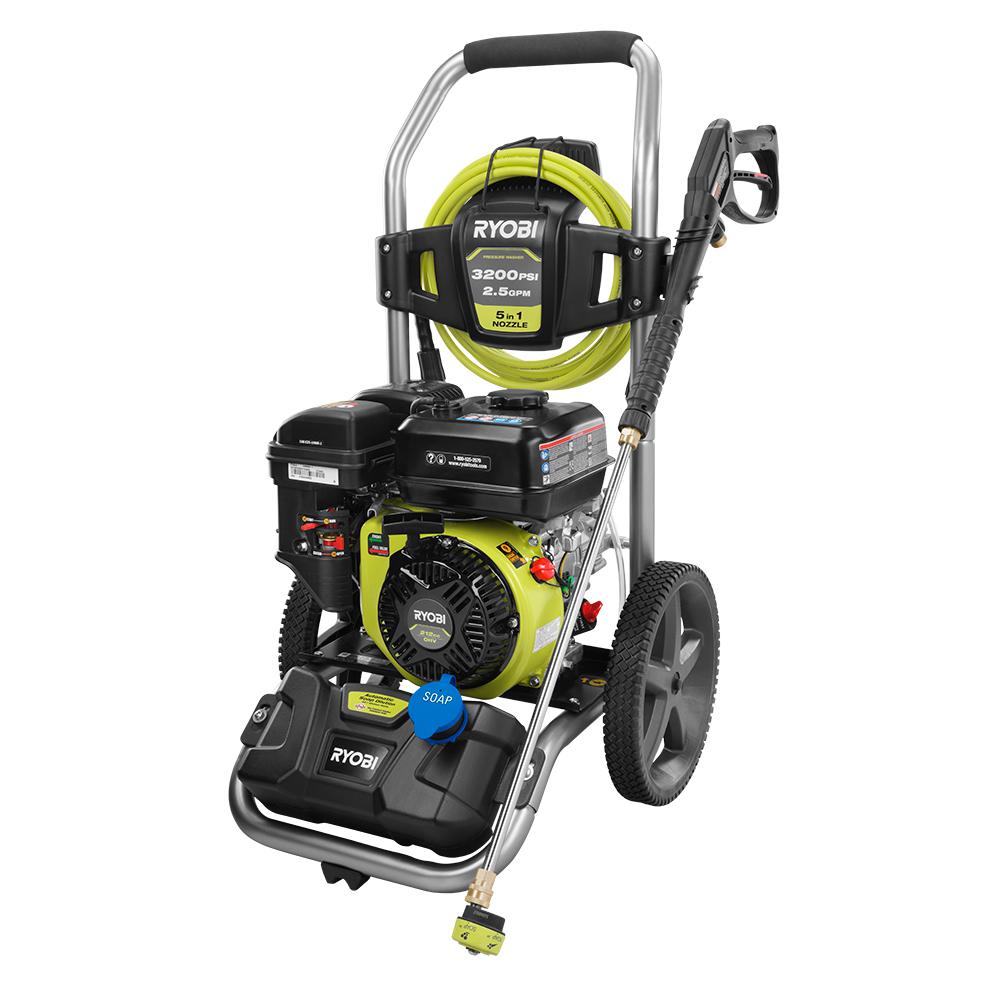 RYOBI 3200 PSI 2.5 GPM Gas Pressure Washer (store pick-up only) $169.99