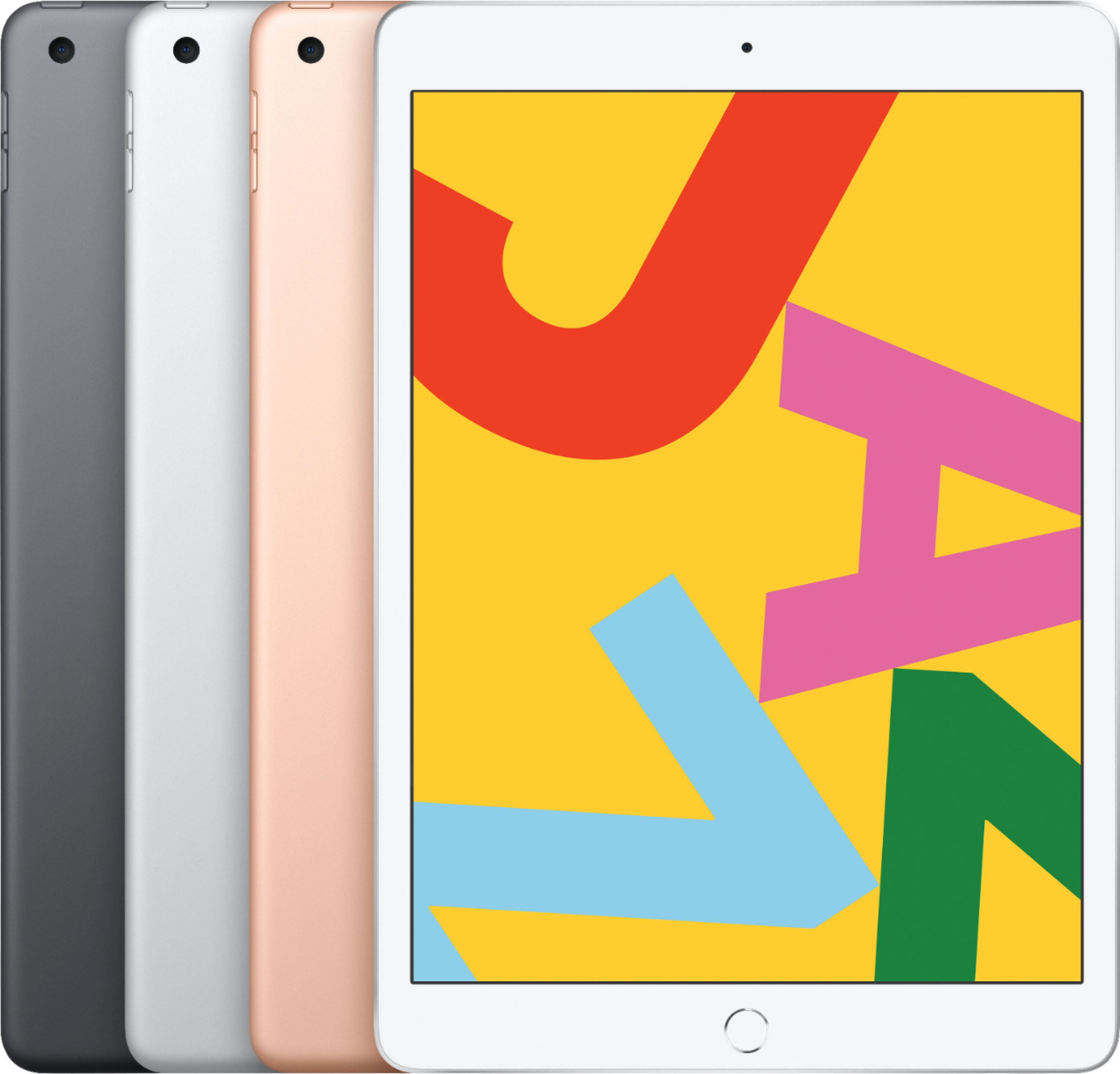 Apple - 10.2-inch iPad (Latest Model) with Wi-Fi - 32GB, 3 Colors $249.99