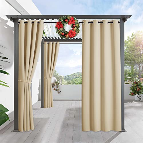 Amazon RYB Home Outdoor Weatherproof Curtains Up to 50% off with &quot;Free&quot; set of $40 curtains - as low as $13.31
