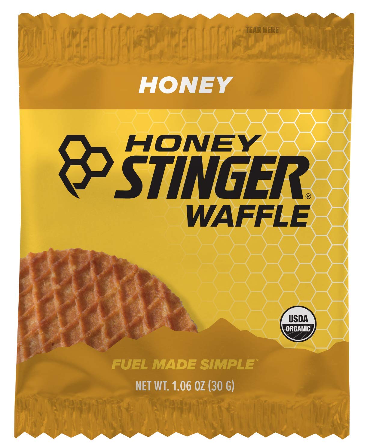 Honey Stinger Organic Waffle, Honey, Sports Nutrition,  (16 Count) $11.56