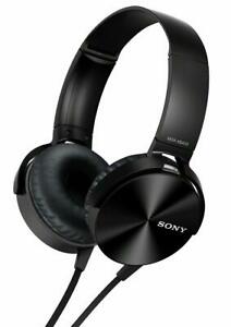 Sony Extra Bass On-Ear Headphones with Acoustic Bass Booster Mic & Remote (Open box) for $24.99