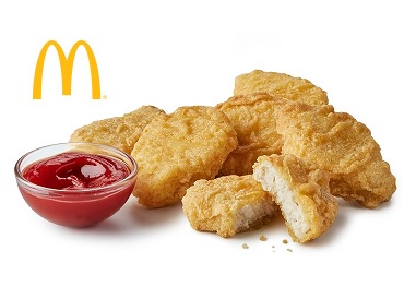 6 mcnuggets