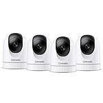 Cinnado 2K Home Security Cameras- 4 Pack $59.99