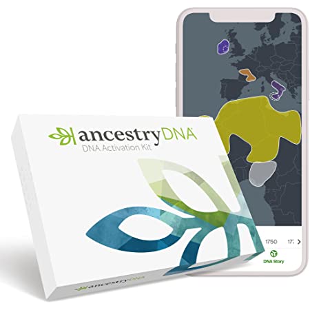 AncestryDNA: Genetic Ethnicity Test, Ethnicity Estimate, AncestryDNA Test Kit $59.99
