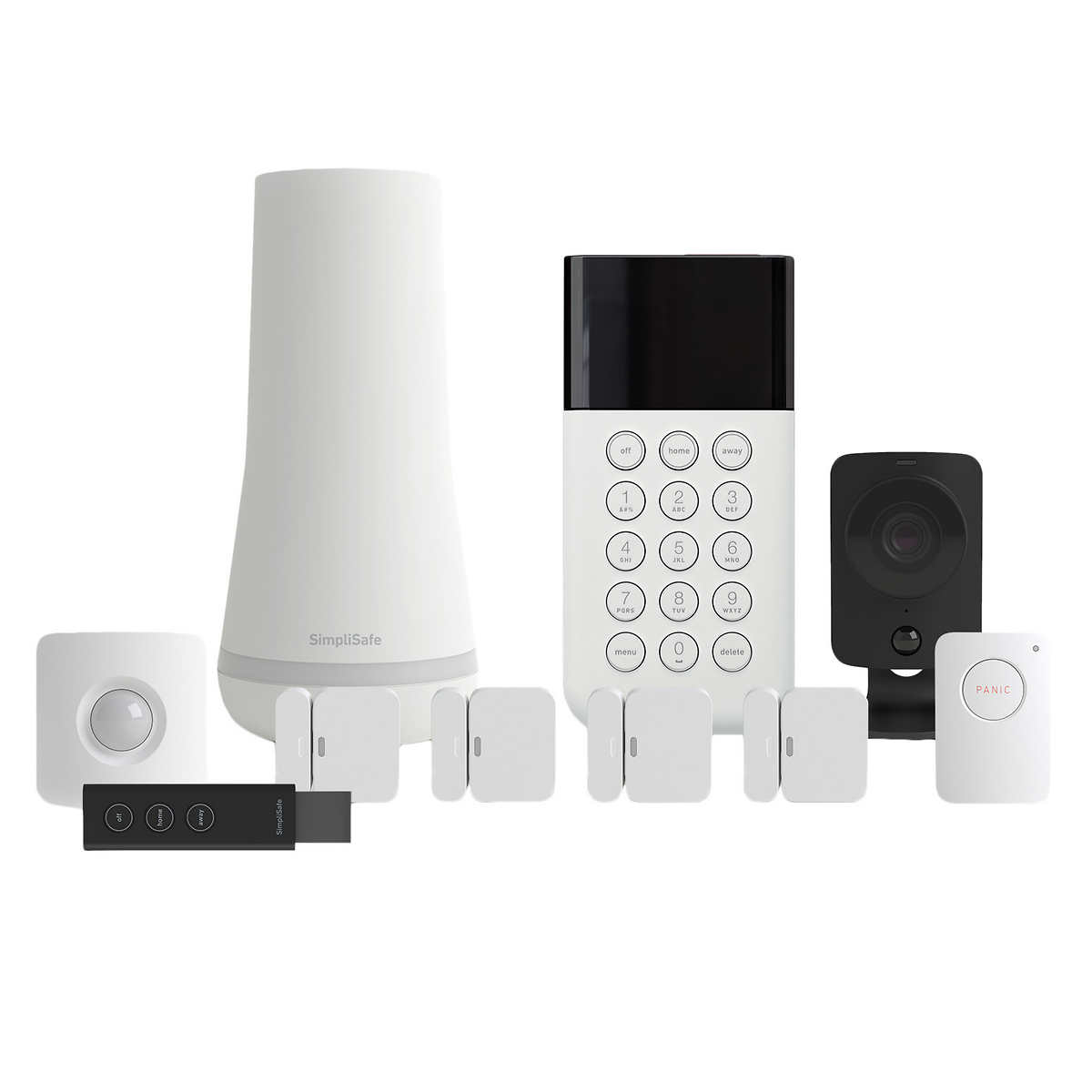 SimpliSafe Home Security Kit with HD Camera $129.99