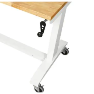 46 inch adjustable shop height work table