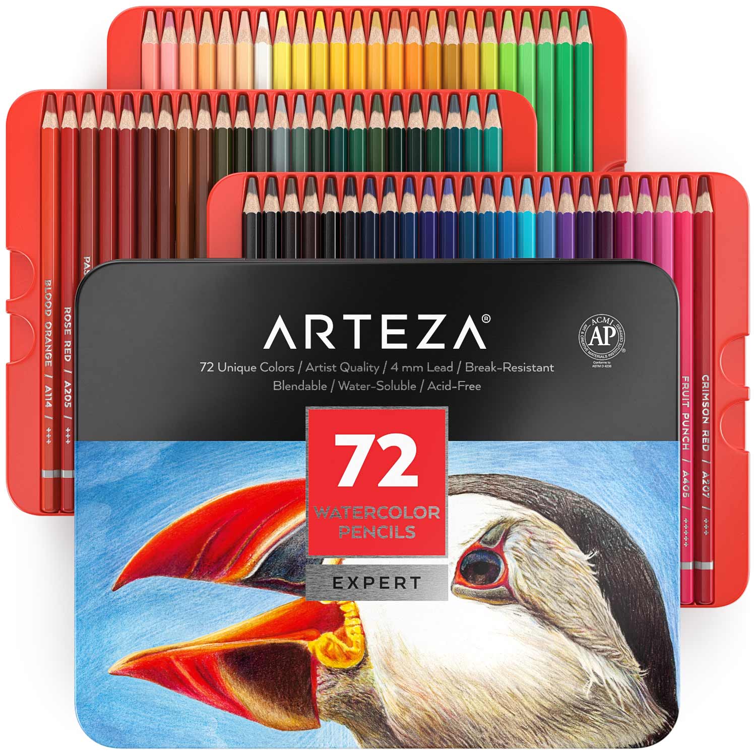 ARTEZA 72 Count Watercolor Colored Pencils $27.99 FS@$29.00
