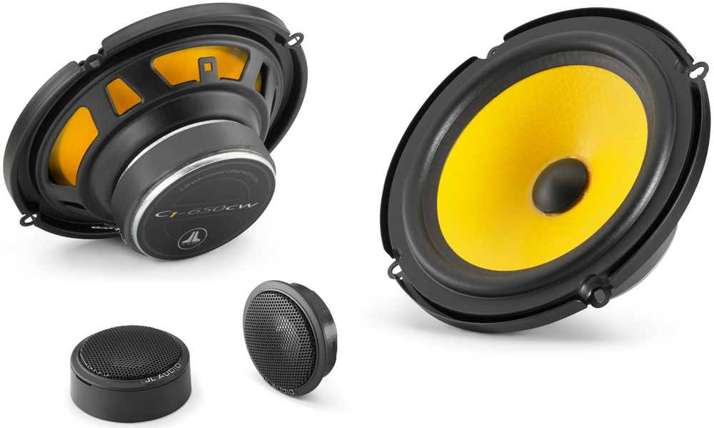 JL Audio 6.5" 2-Way Component Speaker System (Pair) - 99043 - $87.00