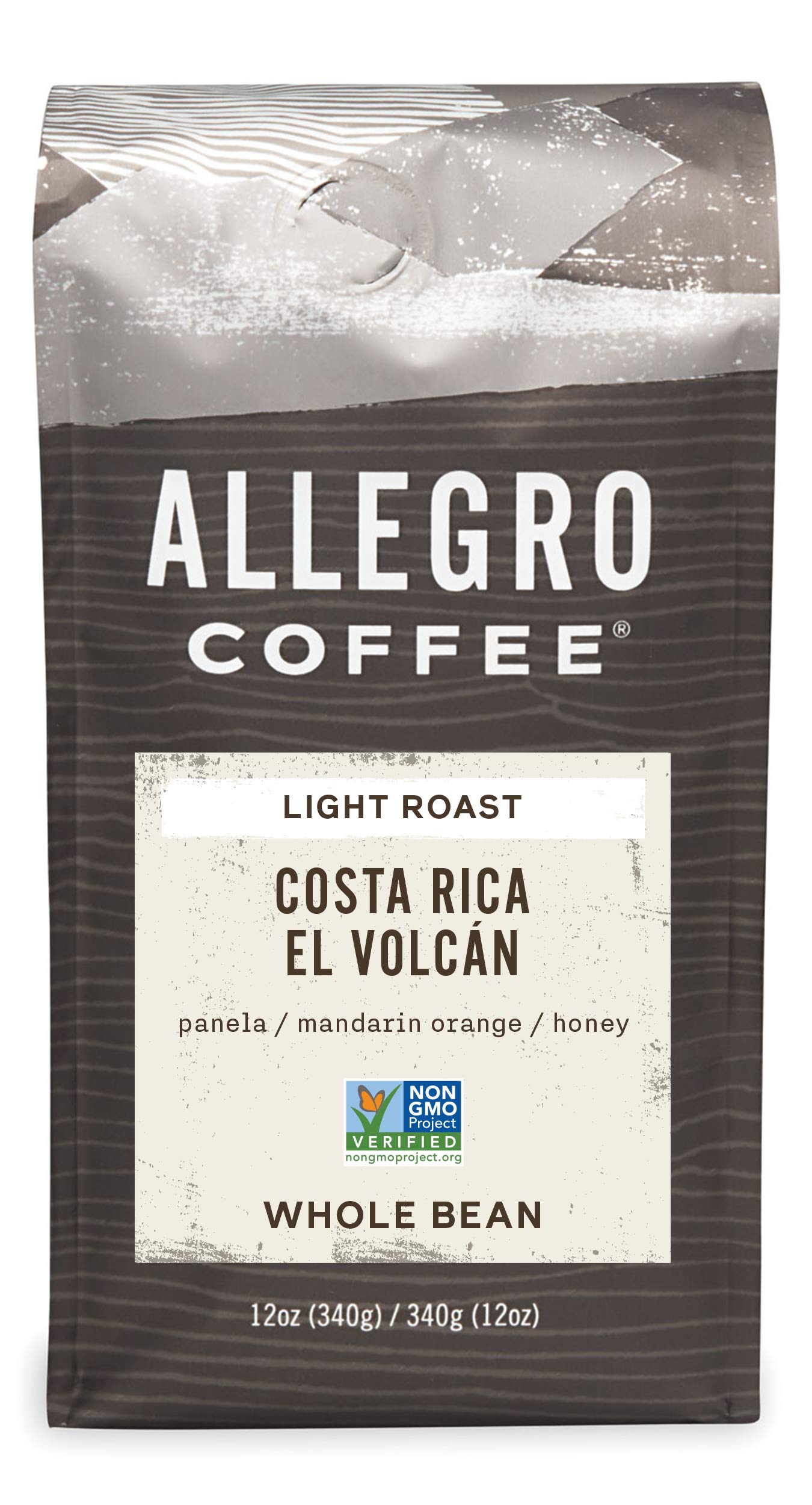 12-Oz Allegra Light Roast Whole Bean Coffee (costa rica el volcan) $5.89 + Free Shipping w/ Prime or on $25+