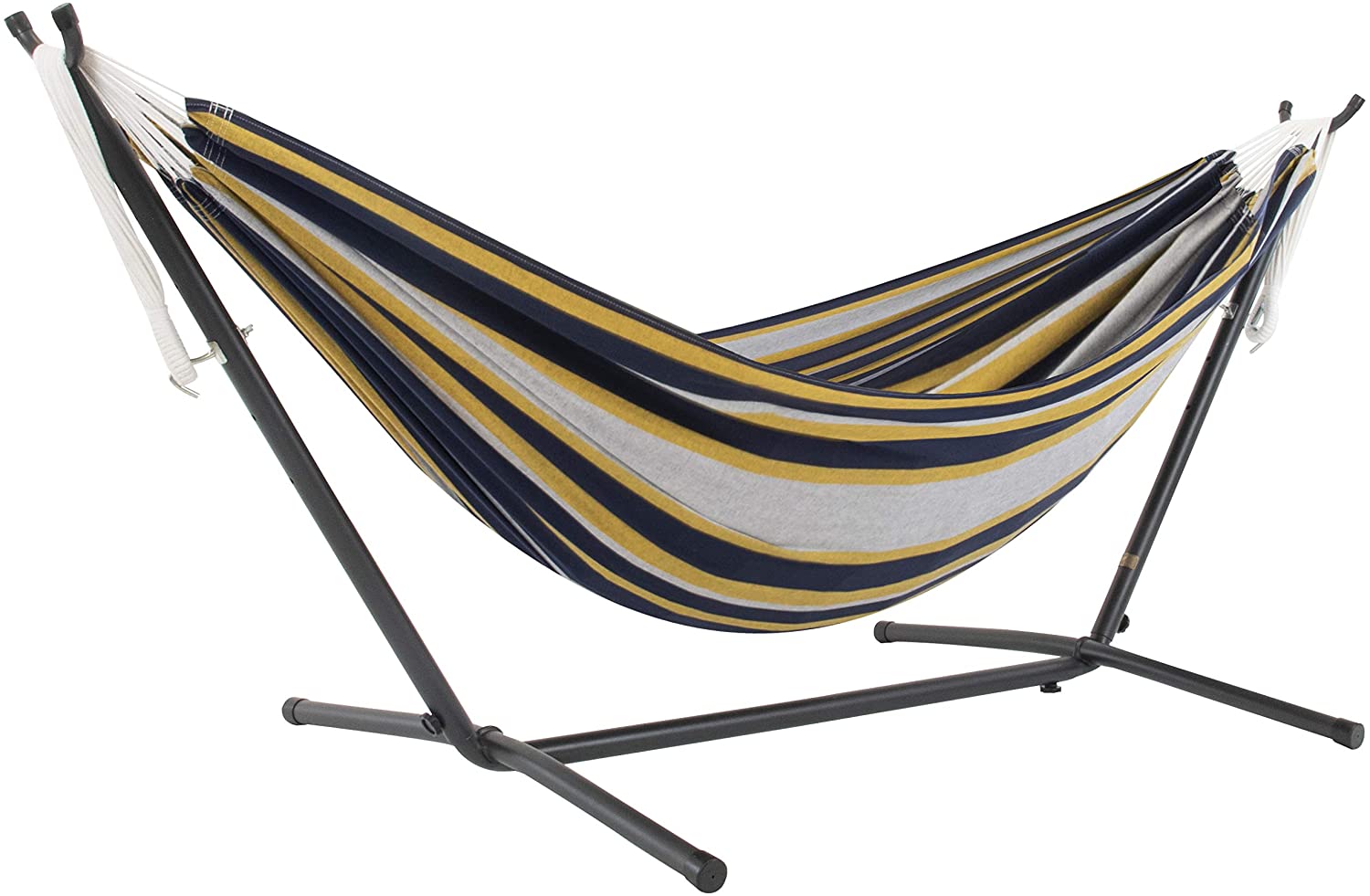 9' Vivere Double Hammock w/ Stand Combo (serenity; cotton) $56 + Free Shipping